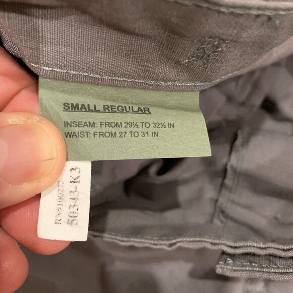 Tru-spec Tactical Pants For Men Grey Inseam 32 1/2 Waist 27” To 31” - Picture 4 of 5